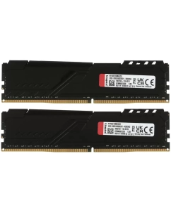 Купить Модуль памяти DIMM 32Gb 2х16Gb DDR4 PC25600 3200MHz Kingston Fury Beast Black  в E-mobi