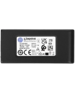Купить Внешний SSD-накопитель 2Tb Kingston XS1000 SXS1000/2000GA (SSD) USB 3.2 черный  в E-mobi