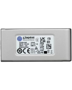 Купить Внешний SSD-накопитель 1Tb Kingston XS2000 SXS2000/1000GA (SSD) USB 3.2 серебристый  в E-mobi
