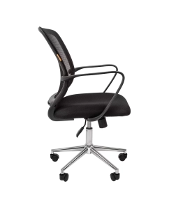Купить Компьютерное кресло Chairman 698 хром, черный  в E-mobi
