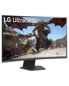 Купить 31.5" Монитор LG UltraGear 32GS60QC-B черный 180Hz 2560x1440 VA  в E-mobi