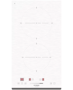 Купить Встраиваемая варочная панель индукционная HYUNDAI HHI 3752 WG белый в E-mobi