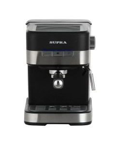 Купить Рожковая кофеварка Supra CMS-1500 черный, серебристый  в E-mobi