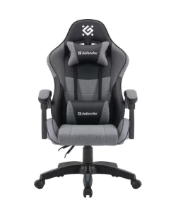 Купить Кресло Defender STRIDER BLK/GREY PU (64056) в E-mobi