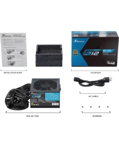 Купить Блок питания Seasonic G12 GC-750 750W (G12 GC-750 SSP-750RT2)  в E-mobi