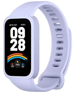 Купить Фитнес-браслет Xiaomi Smart Band 9 Active (BHR08L3GL) Фиолетовый в E-mobi