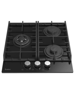 Купить Встраиваемая варочная панель газовая Evelux HEG 450 BG черный  в E-mobi