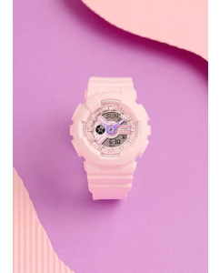 Купить Японские наручные часы Casio Baby-G BA-110AH-4A с хронографом  в E-mobi