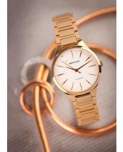 Купить Титановые наручные часы Bering ber-15630-734  в E-mobi