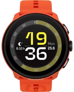 Купить Умные часы Suunto Run Coral Orange Silicone Strap SS051275000 в E-mobi