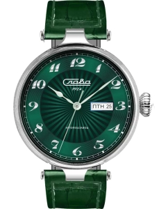 Купить Российские механические наручные часы Слава 8210990/300-8205 в E-mobi