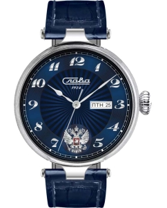 Купить Российские механические наручные часы Слава 8210991/300-8205 в E-mobi