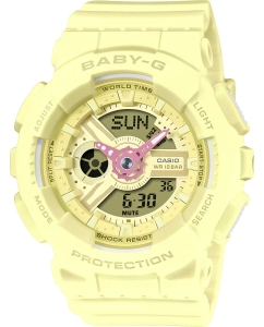 Купить Японские наручные часы Casio Baby-G BA-110AH-9A с хронографом в E-mobi