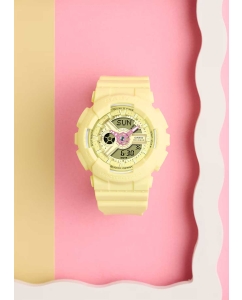 Купить Японские наручные часы Casio Baby-G BA-110AH-9A с хронографом  в E-mobi