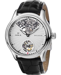 Купить Российские механические серебряные наручные часы NIKA 1102.0.9.15A в E-mobi