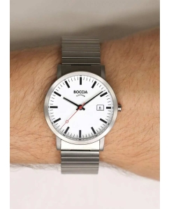Купить Титановые наручные часы Boccia Titanium 3622-04  в E-mobi