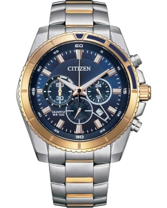 Купить Японские наручные часы Citizen AN8206-53L с хронографом в E-mobi