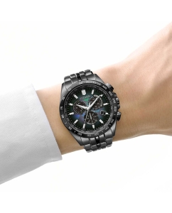 Купить Японские наручные часы Citizen CB5878-56E с хронографом  в E-mobi