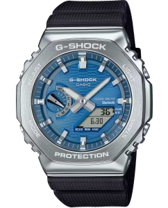 Купить Японские наручные часы Casio G-SHOCK GBM-2100A-2B с хронографом в E-mobi