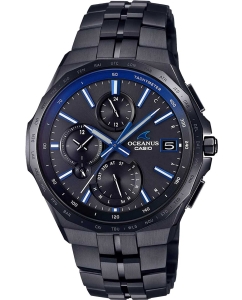 Купить Японские титановые наручные часы Casio Oceanus OCW-S5000B-1A с хронографом в E-mobi