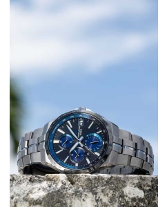 Купить Японские титановые наручные часы Casio Oceanus OCW-S5000E-1A с хронографом  в E-mobi