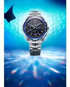 Купить Японские титановые наручные часы Casio Oceanus OCW-S7000-1A с хронографом  в E-mobi