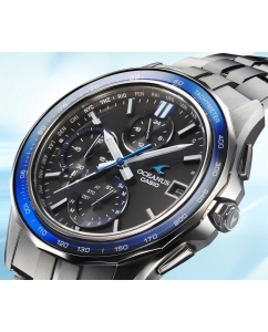 Купить Японские титановые наручные часы Casio Oceanus OCW-S7000-1A с хронографом  в E-mobi