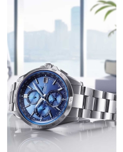 Купить Японские титановые наручные часы Casio Oceanus OCW-T2600-2A3 с хронографом  в E-mobi
