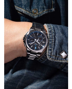 Купить Японские титановые наручные часы Casio Oceanus OCW-T6000-1A с хронографом  в E-mobi