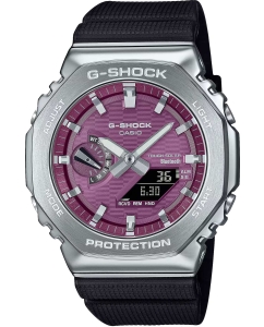 Купить Японские наручные часы Casio G-SHOCK GBM-2100A-4B с хронографом в E-mobi