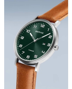 Купить Титановые наручные часы Bering ber-18640-568  в E-mobi