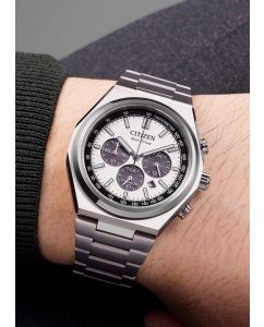 Купить Японские титановые наручные часы Citizen CA4610-85A с хронографом  в E-mobi
