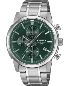 Купить Японские наручные часы Casio Collection MTP-E510D-3A с хронографом в E-mobi