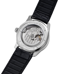 Купить Российские механические серебряные наручные часы NIKA 1378.0.19.27A.B  в E-mobi