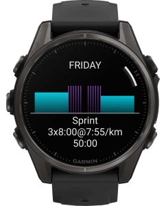 Купить Умные часы Garmin Fenix 8 Sapphire Titan DLC 010-02903-21 в E-mobi