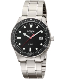 Купить Титановые наручные часы Boccia Titanium 3664-06 в E-mobi