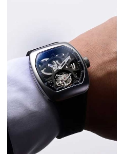 Купить Японские механические наручные часы ZEROO ZT009-01PSBB  в E-mobi