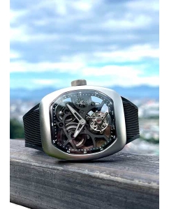 Купить Японские механические наручные часы ZEROO ZT009-01PSBB  в E-mobi