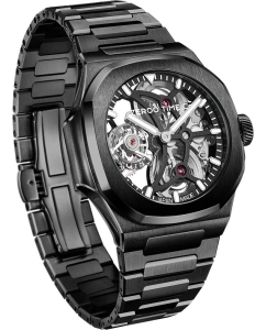 Купить Японские механические наручные часы ZEROO ZT007BBK  в E-mobi