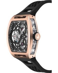 Купить Японские механические наручные часы ZEROO ZT004-01RBK  в E-mobi