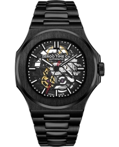 Купить Японские механические наручные часы ZEROO ZM003SBBK в E-mobi
