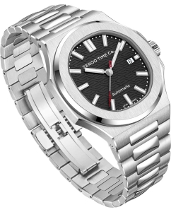 Купить Японские механические наручные часы ZEROO ZM003CSBK  в E-mobi