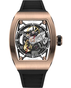 Купить Японские механические наручные часы ZEROO ZM002RBK в E-mobi