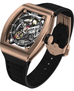 Купить Японские механические наручные часы ZEROO ZM002RBK  в E-mobi