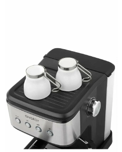 Купить Рожковая кофеварка Energy EN-264R черный  в E-mobi