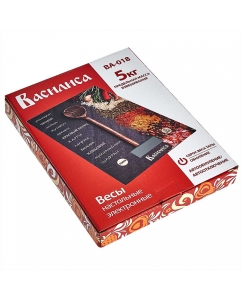 Купить Весы кухонные Василиса ВА-018 черный  в E-mobi