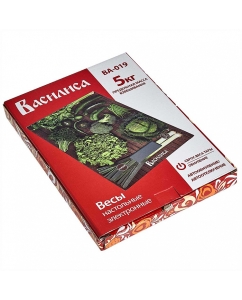 Купить Весы кухонные Василиса ВА-019 зеленый  в E-mobi