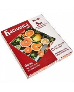Купить Весы кухонные Василиса ВА-020 разноцветные  в E-mobi