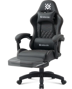 Купить Игровое кресло DEFENDER Bora, черный  в E-mobi