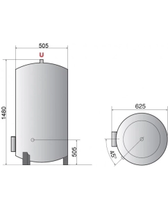 Купить Ariston Водонагреватель электрический Ariston ARI 200 VERT 530 THER MO SF (200 л)  в E-mobi